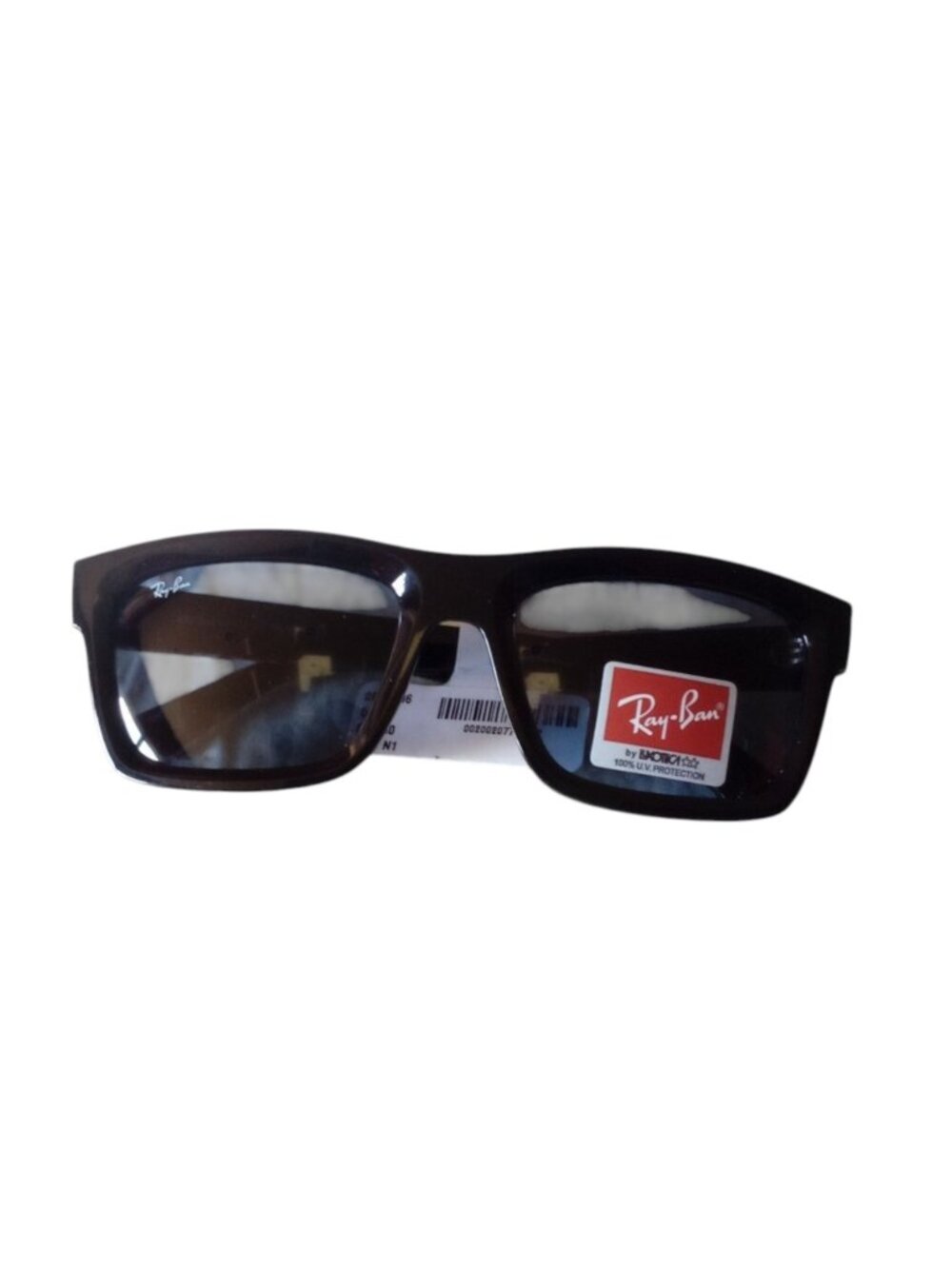 NEW RAY-BAN RB4396 Warren 6677/80 Black Green Sunglasses 57mm